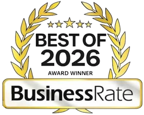 Best of 2026 Business Rate badge